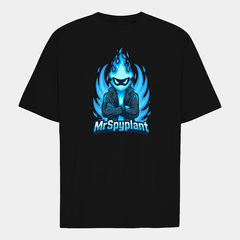 MrSpyplant Blå Ild *LIMITED EDITION* T-Shirt