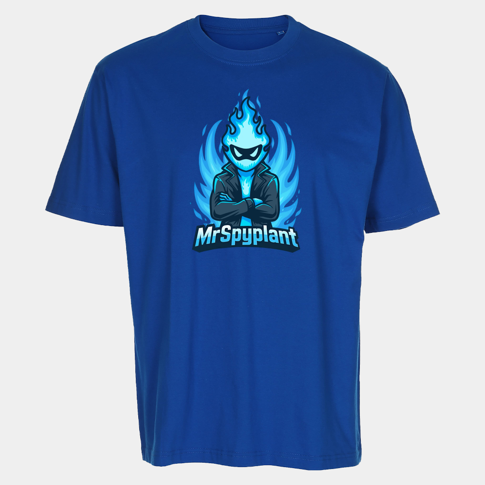 MrSpyplant Blå Ild *LIMITED EDITION* T-Shirt